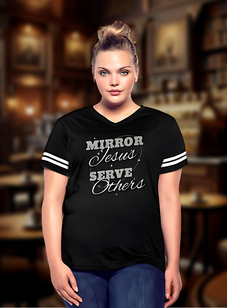 Mirror Jesus Serve Others T-Shirt Drop